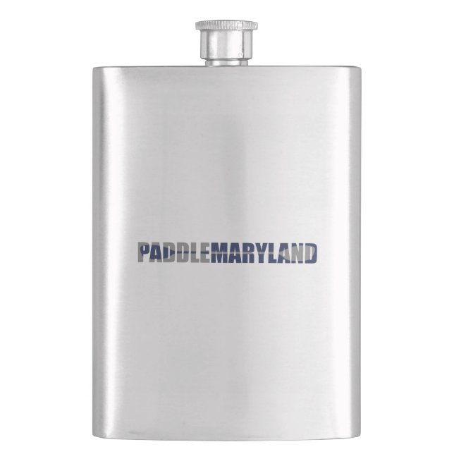 Paddle Maryland Kayaking Flask (Front)