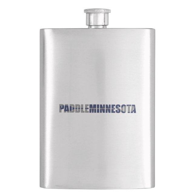 Paddle Minnesota Kayaking Flask (Front)