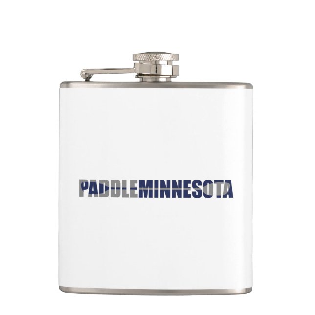Paddle Minnesota Kayaking Flask (Front)