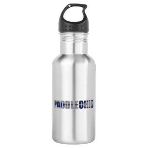 Paddle Ohio Kayaking Stainless Steel Water Bottle
