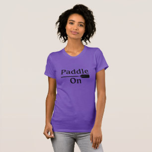 Paddle On Design -Women's Bella Canvas Fine Je T-Shirt