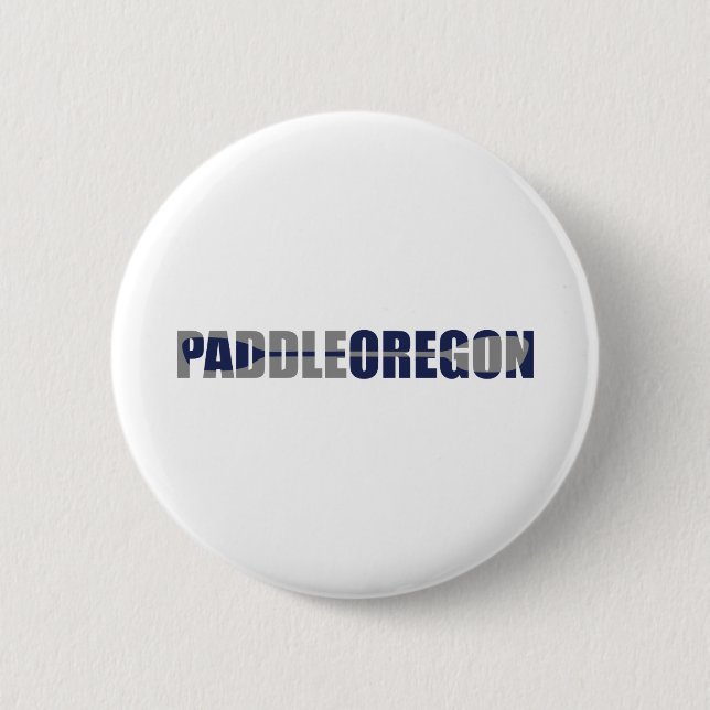 Paddle Oregon Kayaking Button (Front)