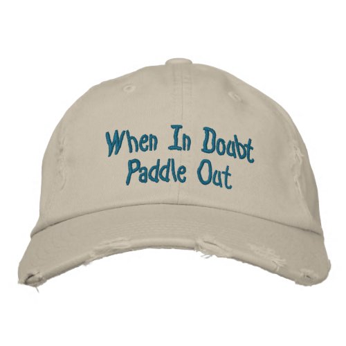 Paddle Out Distressed Baseball Cap