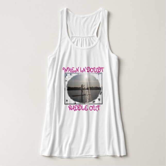Paddle Out Tank Top (Design Front)