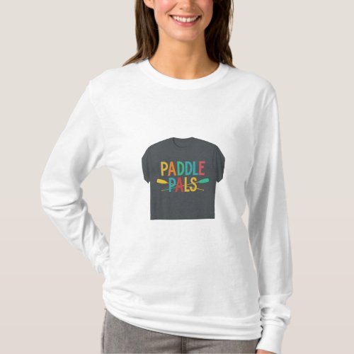 Paddle Pals Multicolor T_Shirt Design
