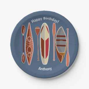 Paddle Passion Paper Plates