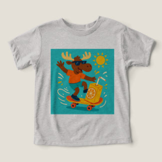 Paddle Pops & Flip Flops – Juggling Moose Summer T Toddler T-shirt