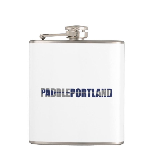 Paddle Portland Kayaking Flask (Front)