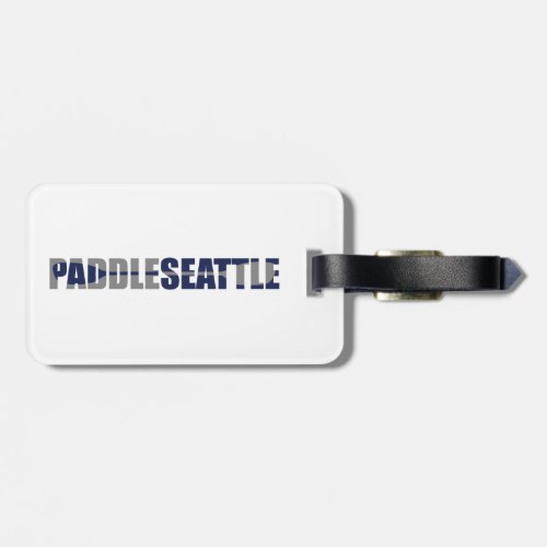 Paddle Seattle Kayaking Luggage Tag