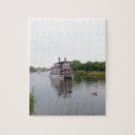 Paddle Steamer Southern Comfort Jigsaw Puzzle Zazzle Com