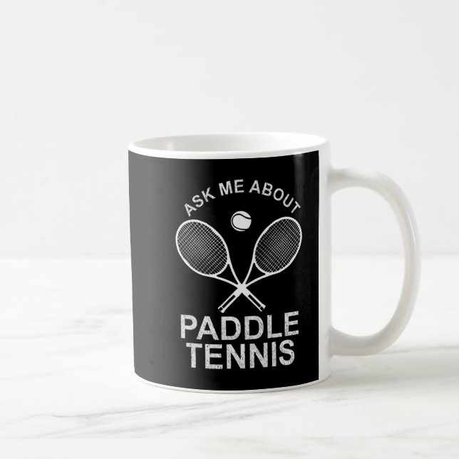 Paddle Tennis Table Tennis Professional Player Tea Coffee Mug (Right)