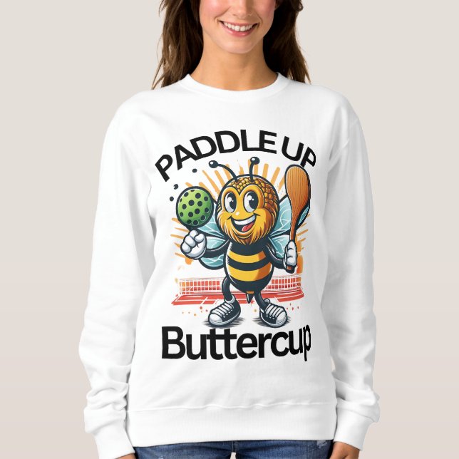 Paddle Up Buttercup Sweatshirt (Front)