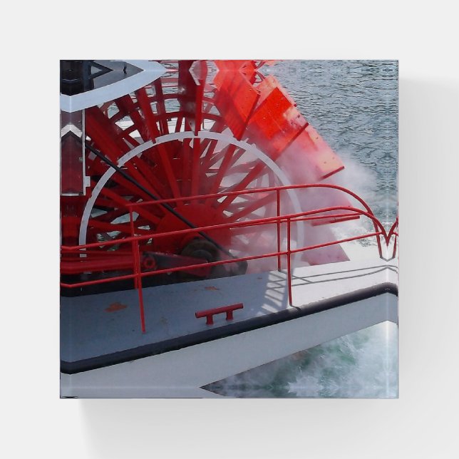 Paddle Wheel Paperweight (Front)