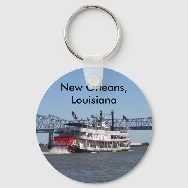 Paddle Wheeler Keychain (Front)