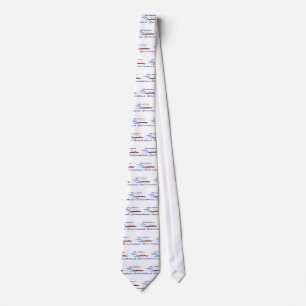 Paddle With Friends Neck Tie