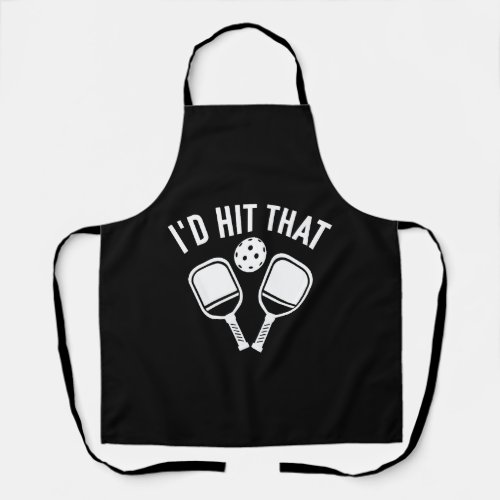 Paddleball Tennis _ Id Hit That Pickleball Apron