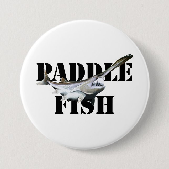 Paddlefish Button (Front)