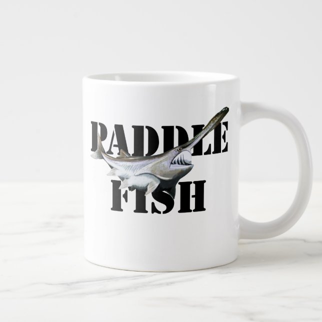Paddlefish Giant Coffee Mug (Right)