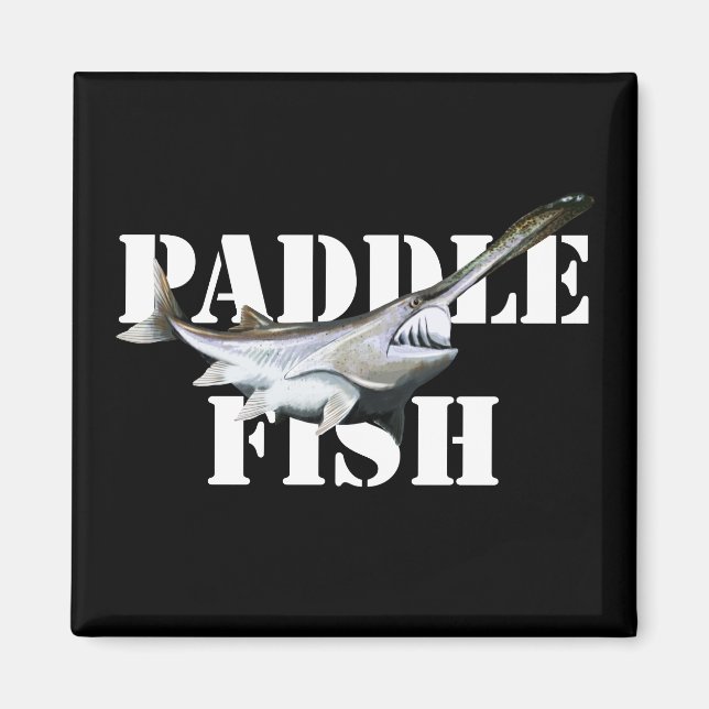 Paddlefish Magnet (Front)