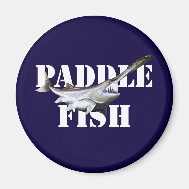 Paddlefish Magnet (Front)