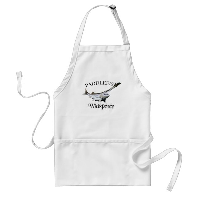 Paddlefish Whisperer Adult Apron (Front)