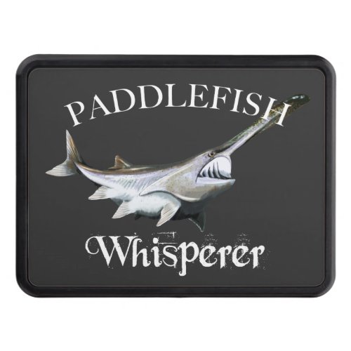 Paddlefish Whisperer Dark Hitch Cover