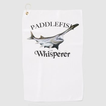 Paddlefish Whisperer Light Fishing Towel by pjwuebker at Zazzle