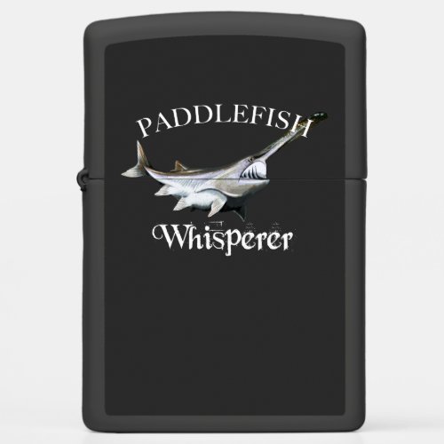 Paddlefish Whisperer  Zippo Lighter