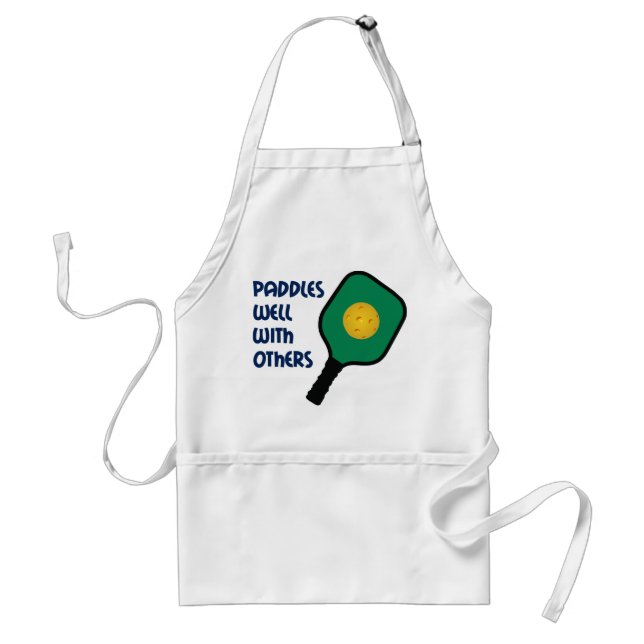 Paddles Well Adult Apron (Front)