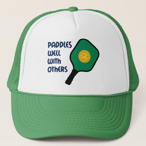 Paddles Well Trucker Hat