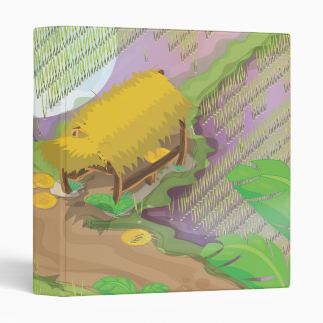 Paddy field of the far east binder (Front/Spine)