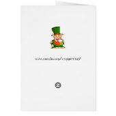 Paddy O'Party Cards (Back)