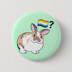 Paddy Pride Badge (Aroace) Button