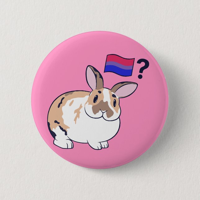 Paddy Pride Badge (Bisexual) Button (Front)