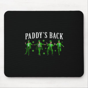 Paddy's Ck Funny Trump St Patrick's Day Irish Sham Mouse Pad