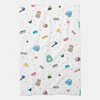 Paddy's favorites tea towel  - art by Irina Kolb