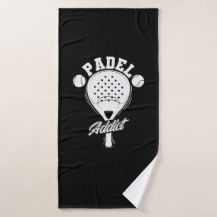 Padel Addict Tennis Ballsportart Bath Towel
