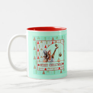 PADEL CHRISTMAS MUG - PADEL RETRO CHRISTMAS