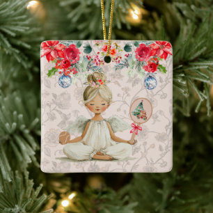 Padel Christmas Ornament – A Holiday Padel Angel