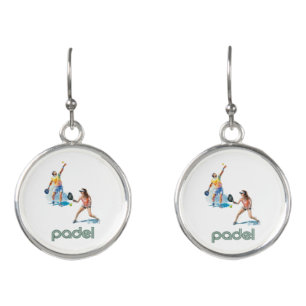 Padel Earrings – Padel Chic Vibrant Style Design