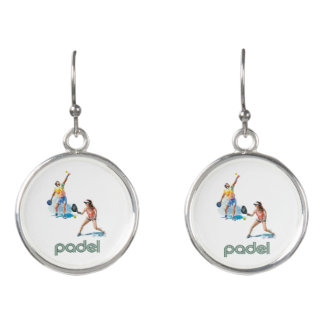 Padel Earrings – Padel Chic Vibrant Style Design 