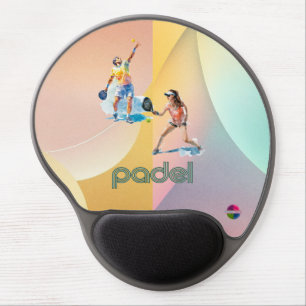 Padel Gel Mousepad: Vibrant Style Collection Vol.1 Mouse Pad