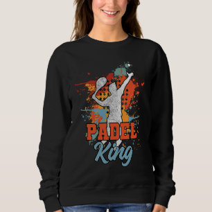 Padel Paddle King Prince Vintage Racket Racquet 1 Sweatshirt