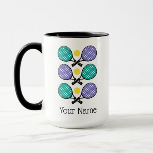 Padel Player Personalized Mug