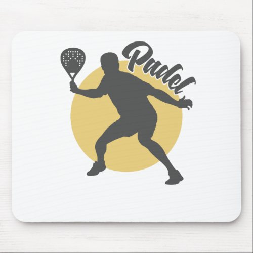 Padel Profi Tennis Ballsportart Mouse Pad