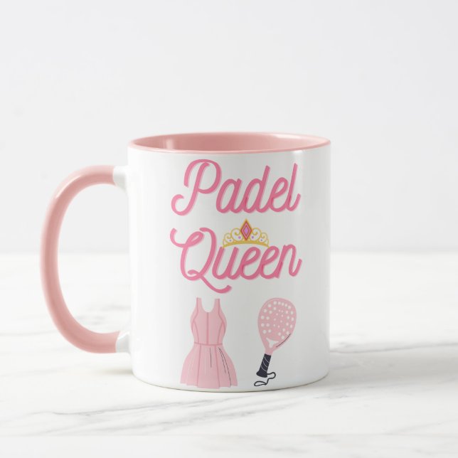 Padel Queen Mug  (Left)