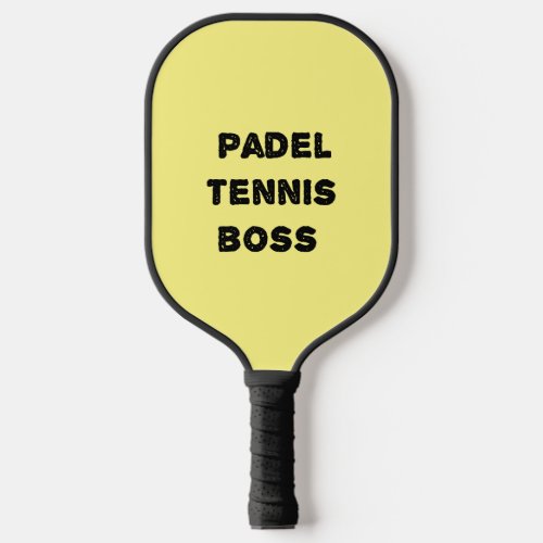 padel tennis boss pickleball paddle