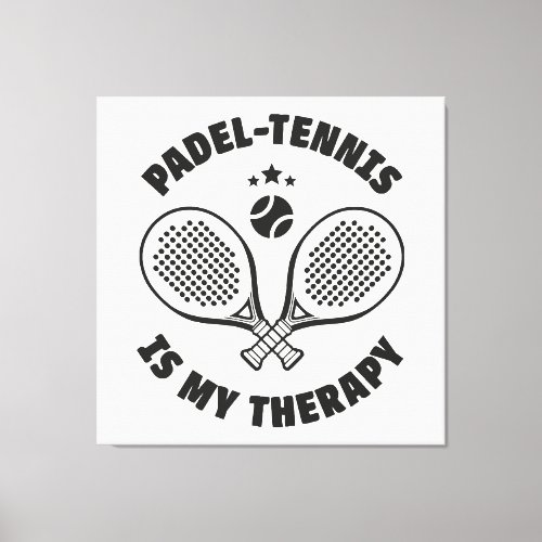 Padel Tennis Canvas Print