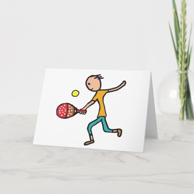 Padel Tennis Card (Front)