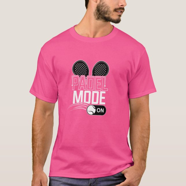 Padel Tennis Padel Playing Racket Sports Player Fu T-Shirt (Front)